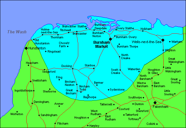 Our Area Map