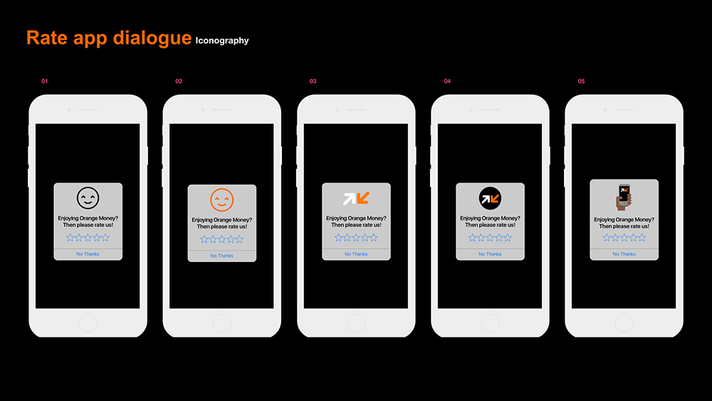 Orange UI/UX
