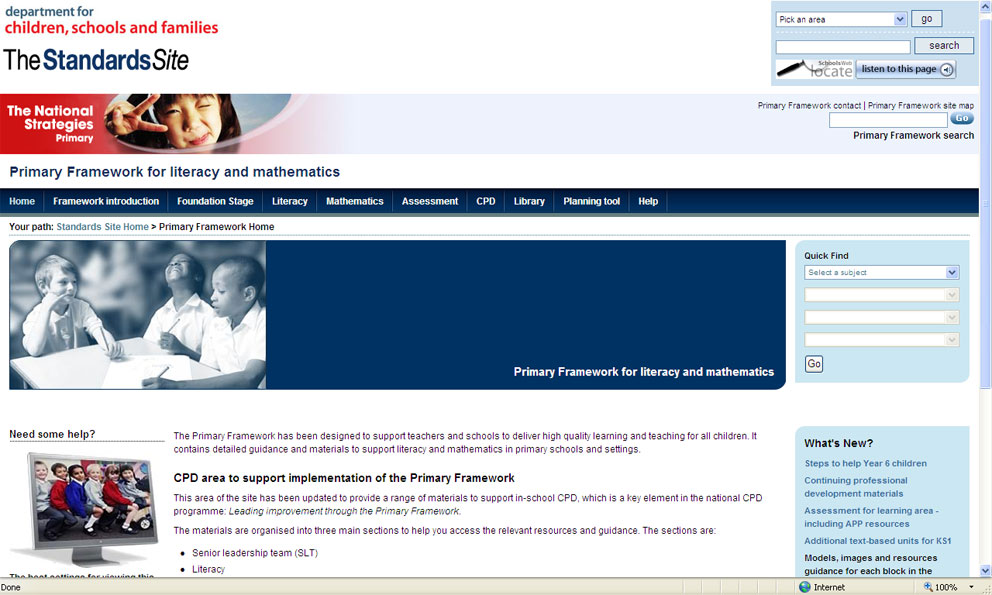 Capita- Primary Frameworks