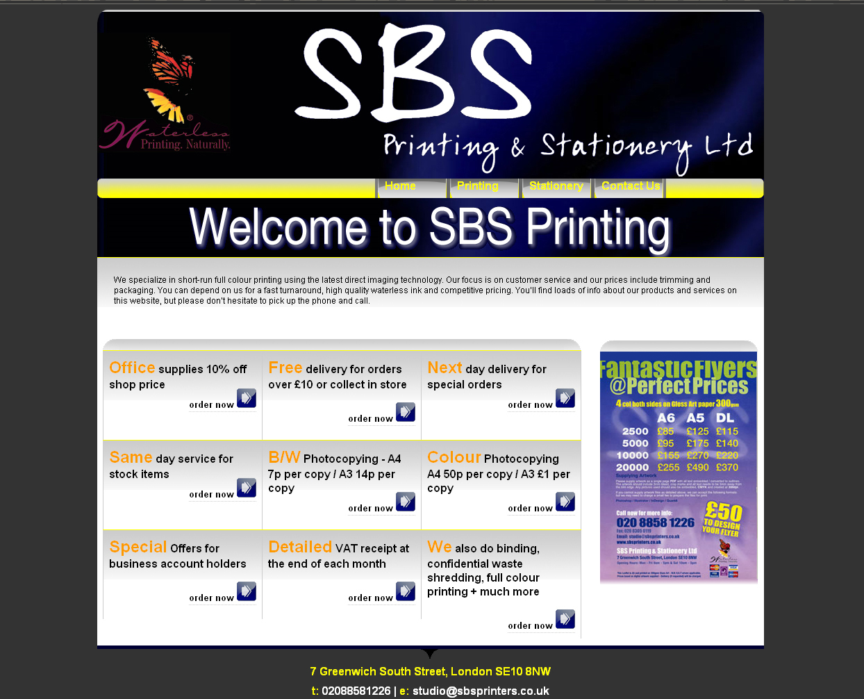 SBS Printing
